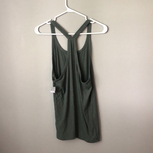 Sage green tank top, with tags. - Picture 2 of 5